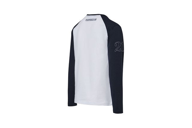 Long sleeve shirt, white/blue MARTINI RACING Collection