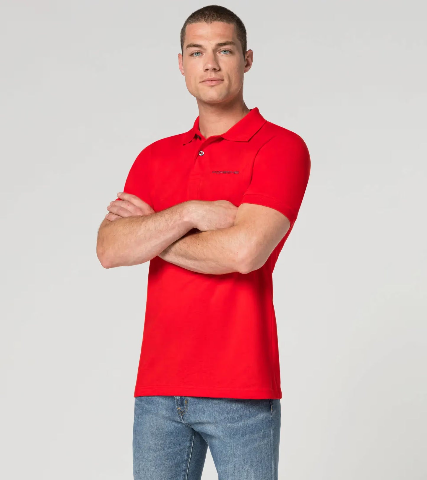 Polo-Shirt– Essential Red