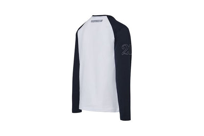 Long sleeve shirt, white/blue MARTINI RACING Collection