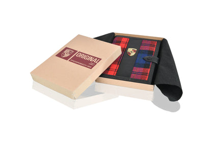 Document Folder Red Tartan