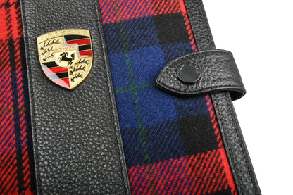 Document Folder Red Tartan