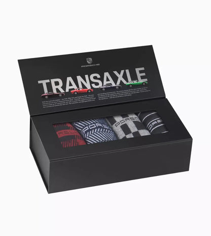 Four-pack box of socks – Transaxle