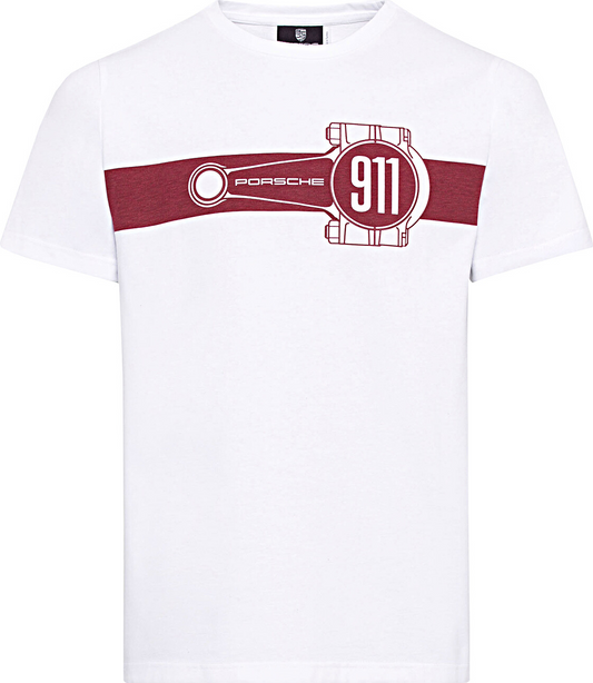 Porsche 911 T-shirt (White) - Essential