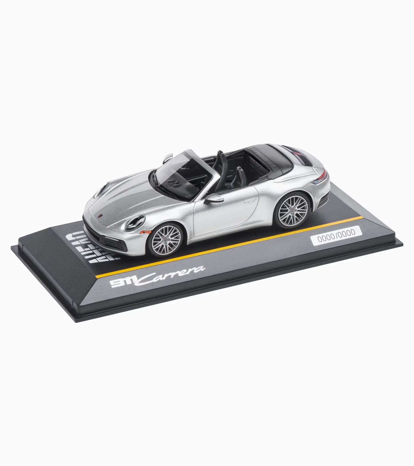 911 Carrera Cabriolet (992) AHEAD in a scale of 1:43
