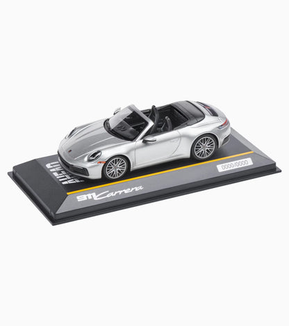 911 Carrera Cabriolet (992) AHEAD in a scale of 1:43