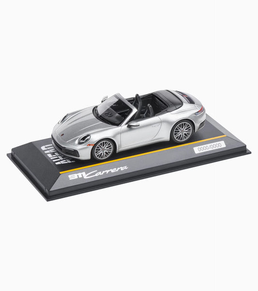 911 Carrera Cabriolet (992) AHEAD in a scale of 1:43