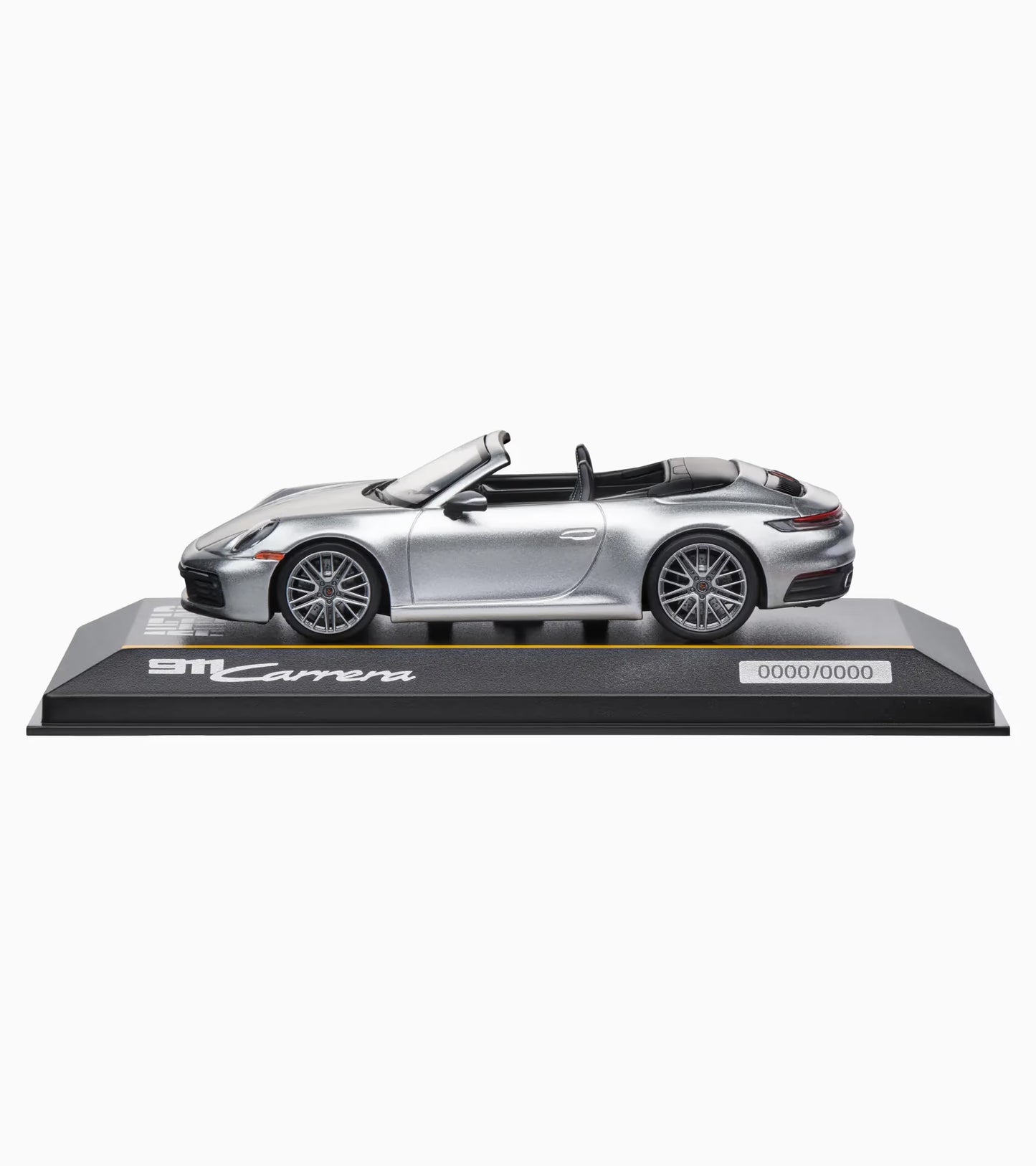 911 Carrera Cabriolet (992) AHEAD in a scale of 1:43