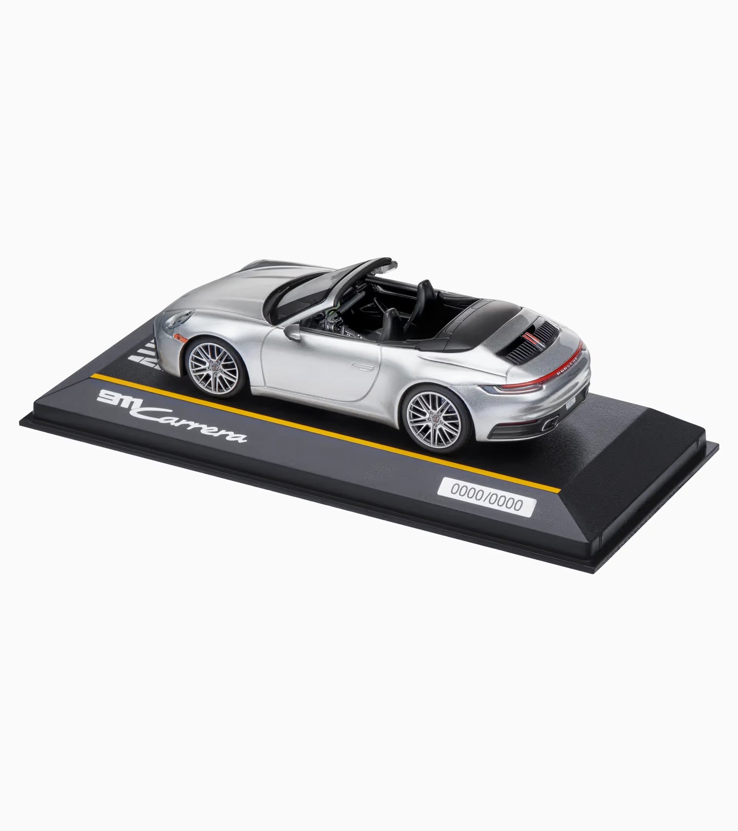 911 Carrera Cabriolet (992) AHEAD in a scale of 1:43