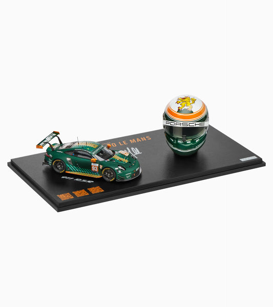 Porsche 911 RSR and Michael Fassbender helmet No 2 – Limited Edition 1:43