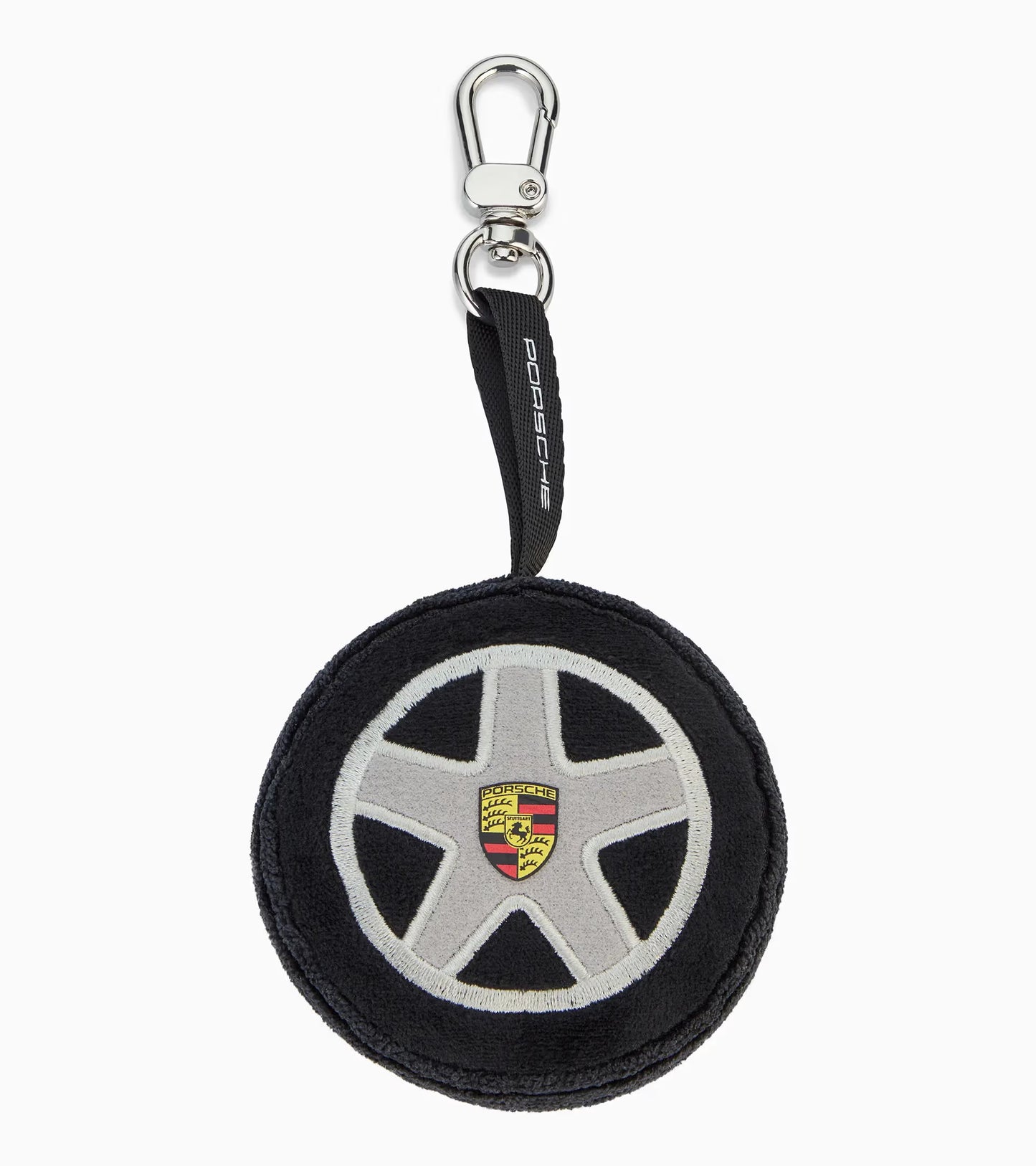 Plush Wheel Key Ring