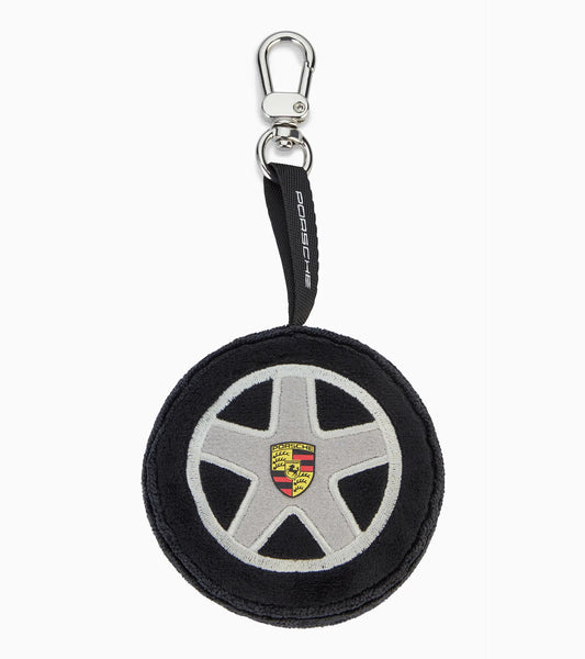 Plush Wheel Key Ring