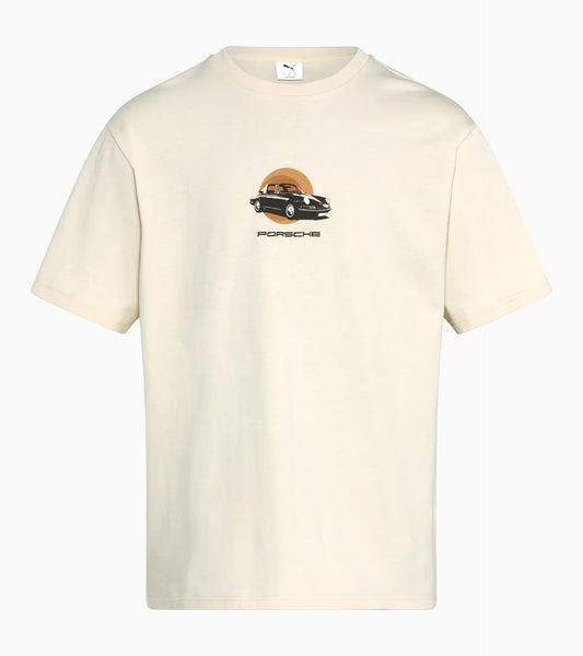 T-Shirt, 911 Targa 60Y, Beige