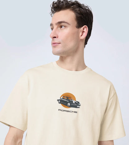 T-Shirt, 911 Targa 60Y, Beige