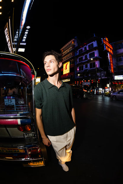 Polo shirt - AHEAD green