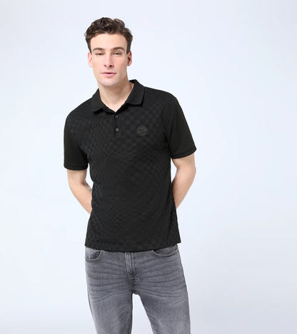 Jacquard polo T-shirt – 911 Spirit 70