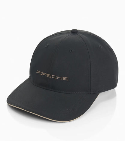 Peaked cap wordmark Black