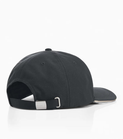 Peaked cap wordmark Black
