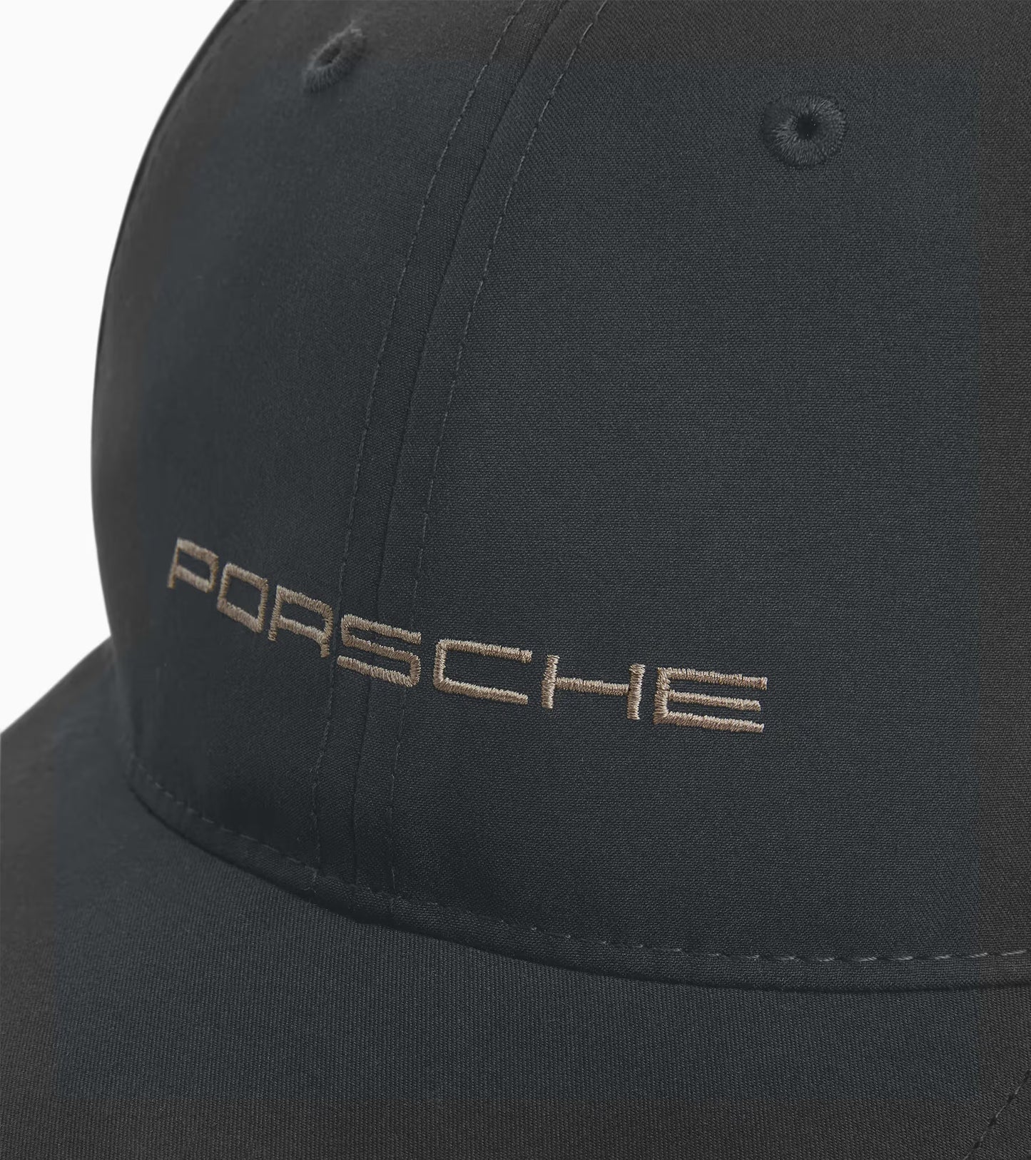 Peaked cap wordmark Black