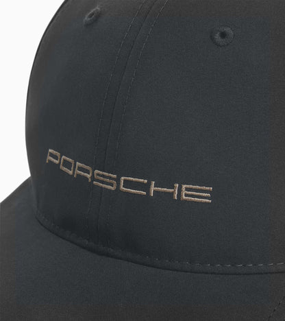 Peaked cap wordmark Black
